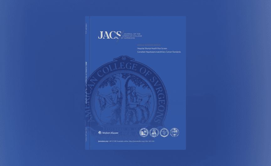 Journal of the american college of surgeons cover