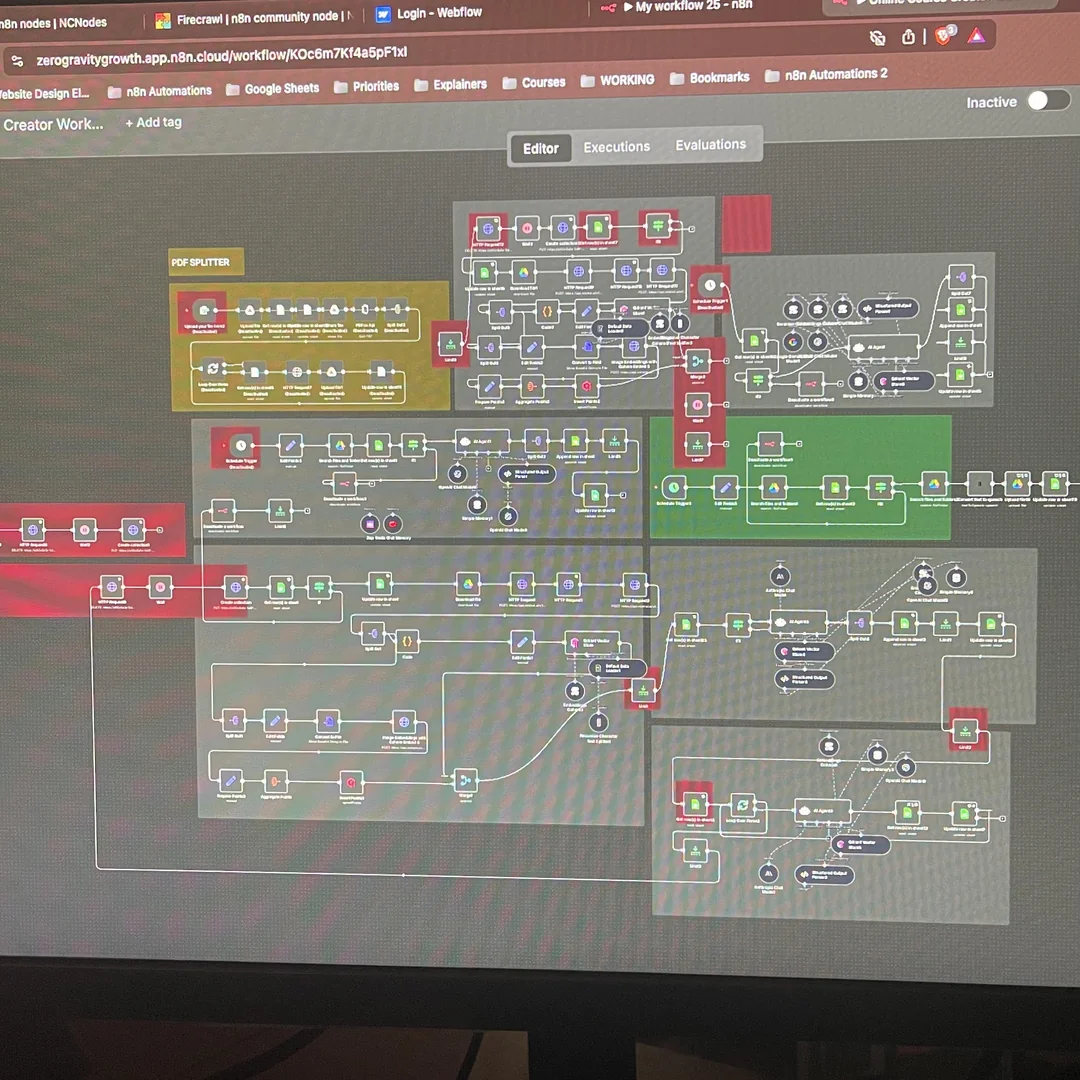 Enterprise automation workflow