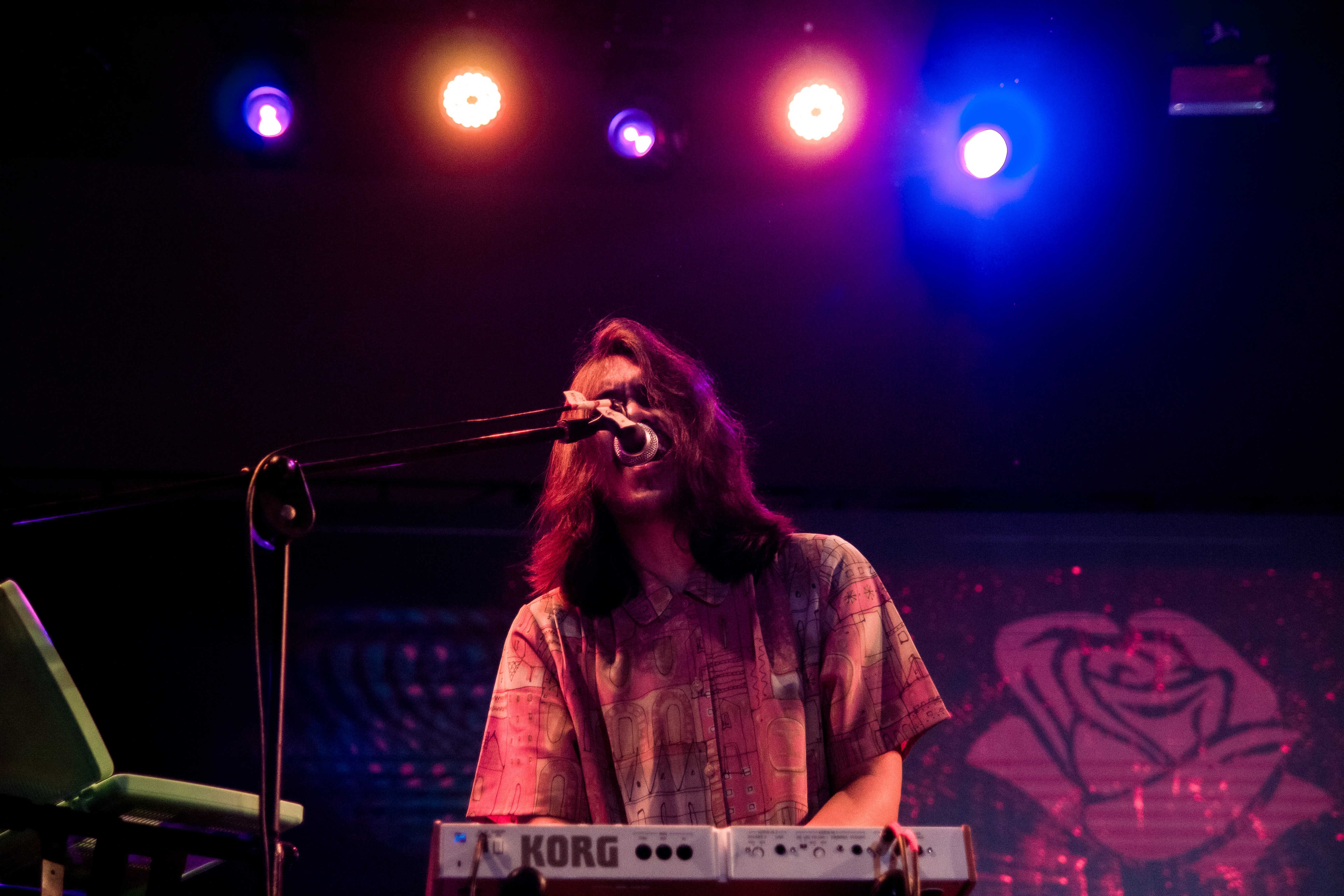 Keyboardist of Layung Temaram, Perform at Road to Soundrenaline Surabaya