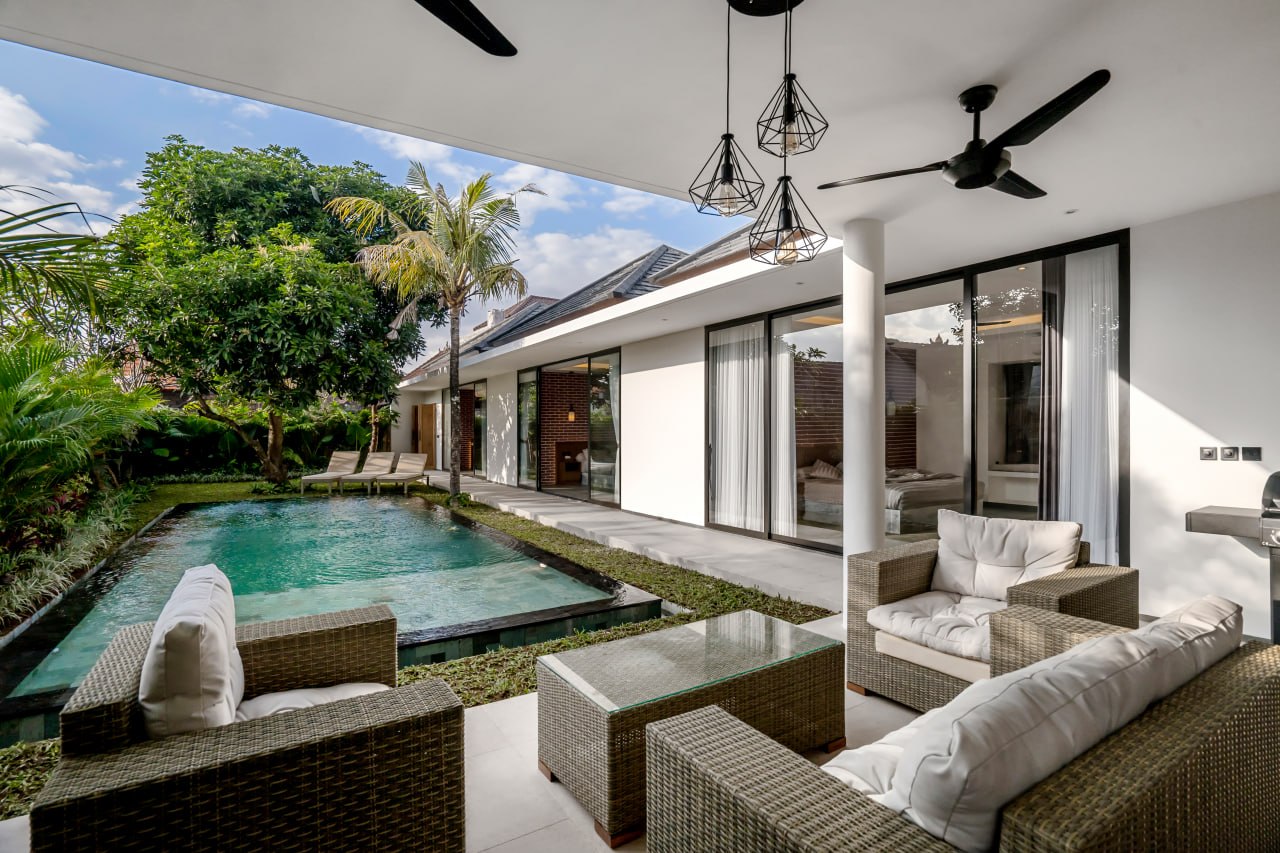 Stylish 3-bedroom villa in Canggu