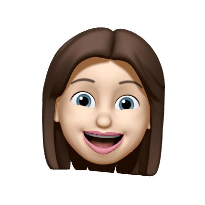 Memoji of a male face smiling