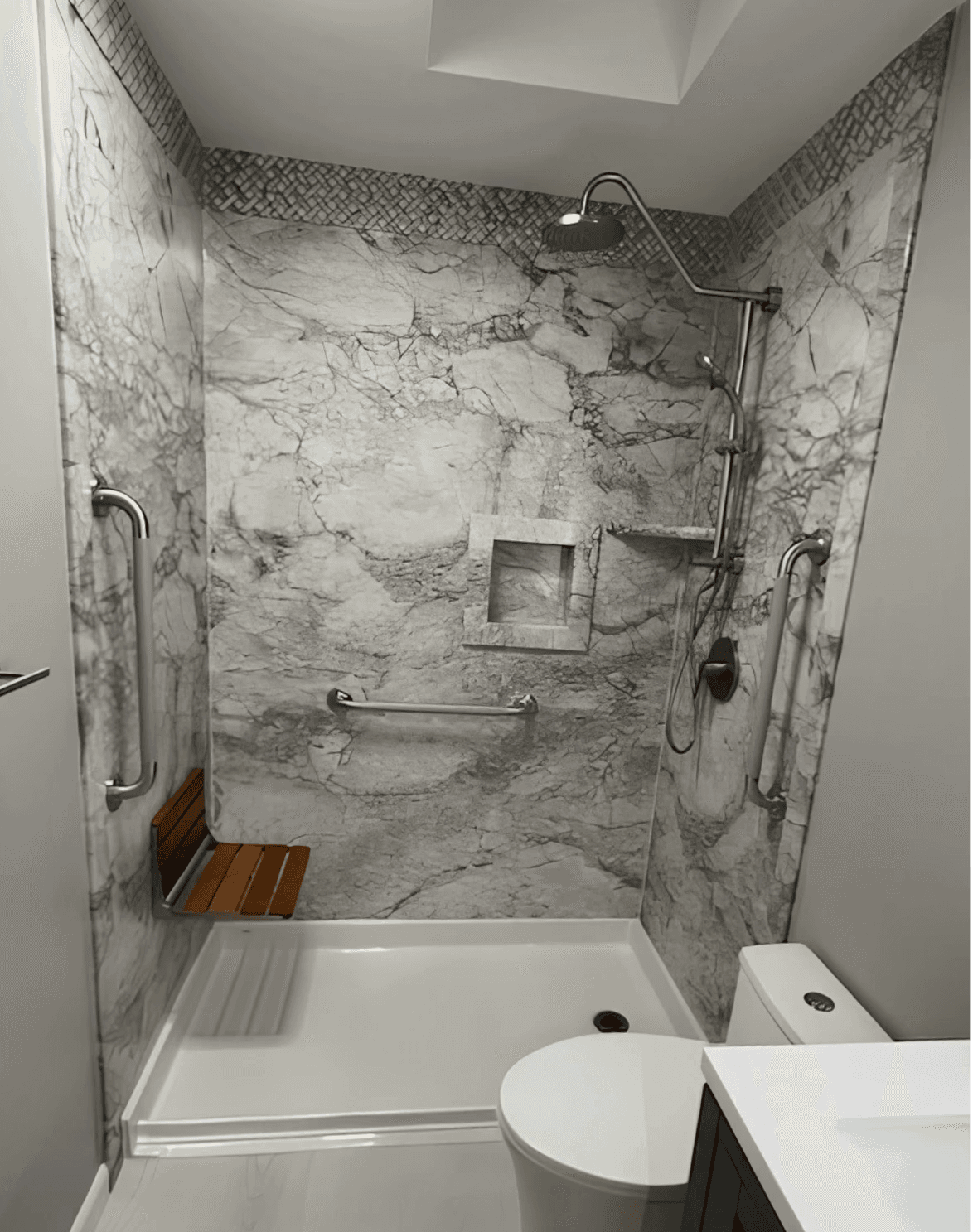 Accessible Walk-in shower remodeling services in Bellevue WA