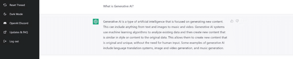 What is generative AI? We asked an AI to explain
