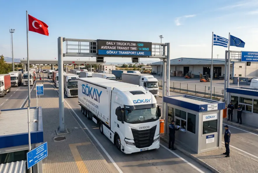 İpsala sınır kapısı Türkiye Yunanistan karayolu geçişi gümrük işlemleri