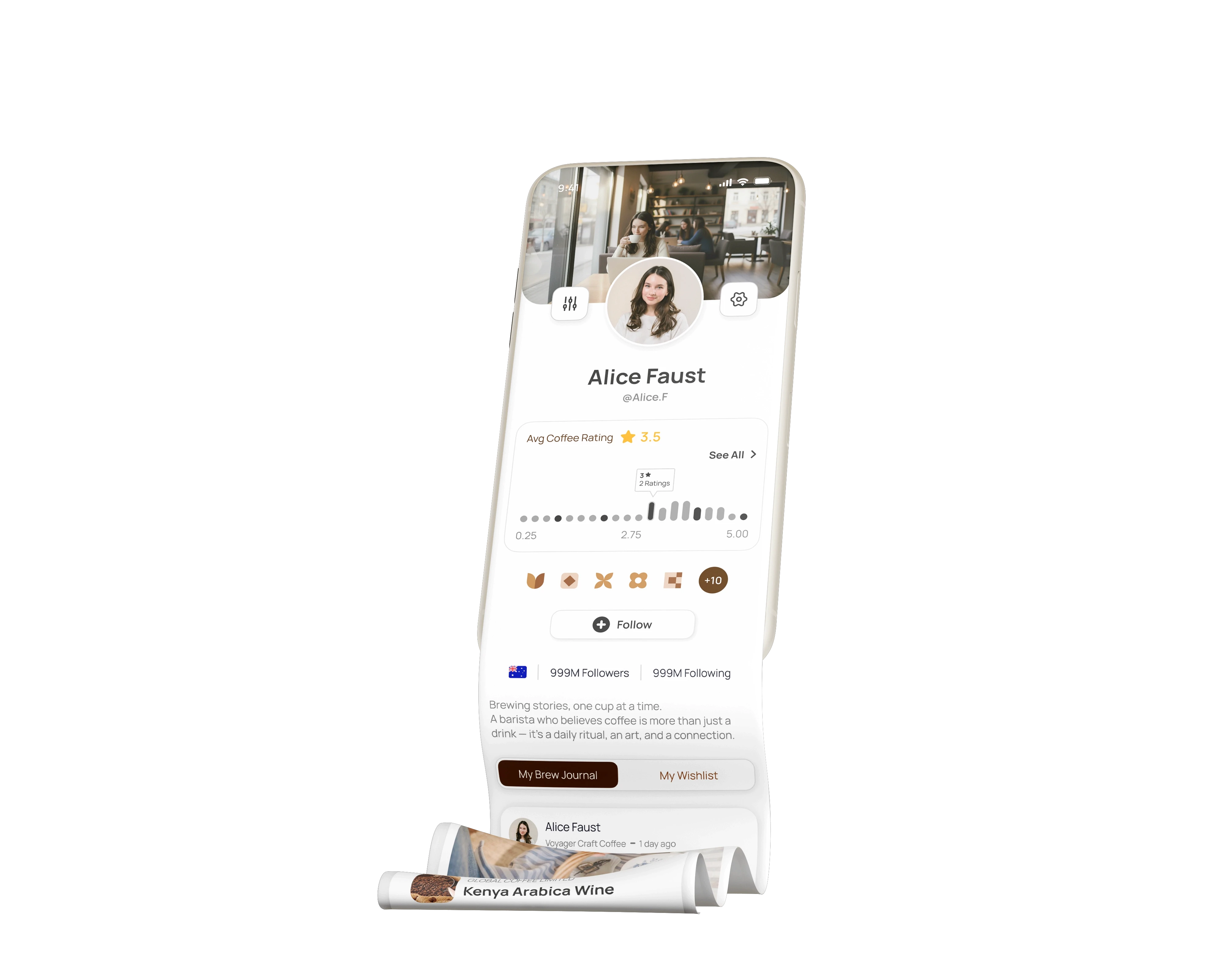 Brewd App Community & Achievements