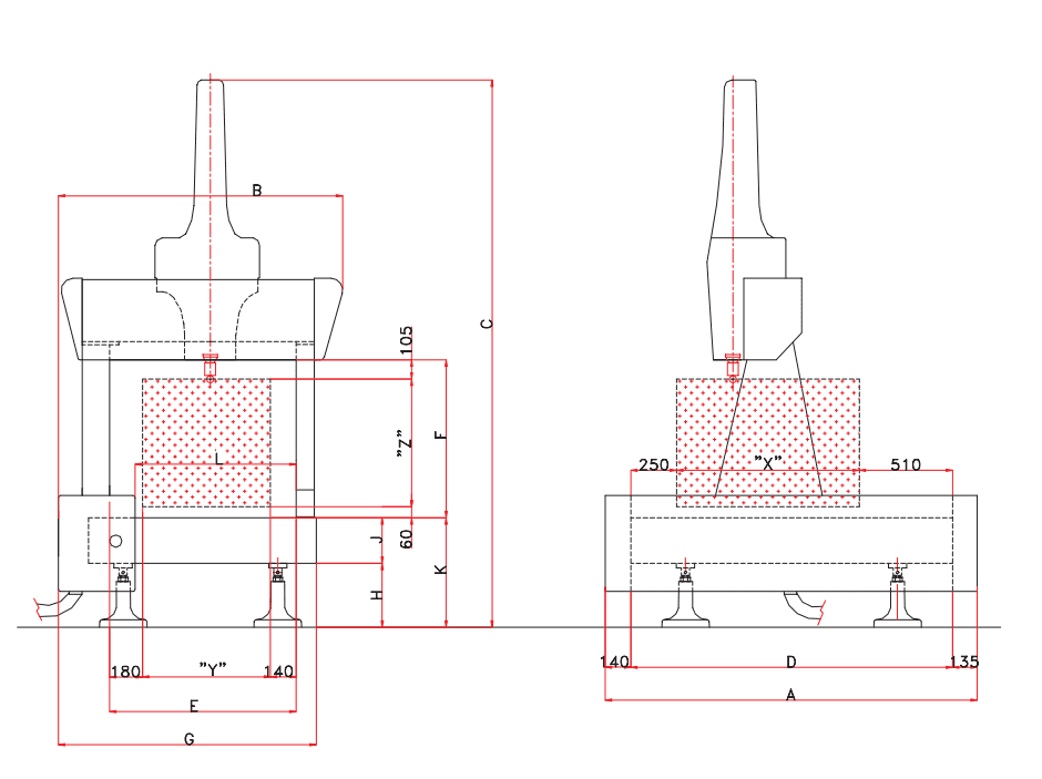 Rysunek techniczny trimek spark