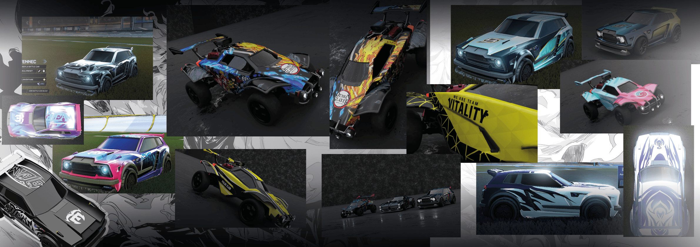 Rocket league decal portfolio