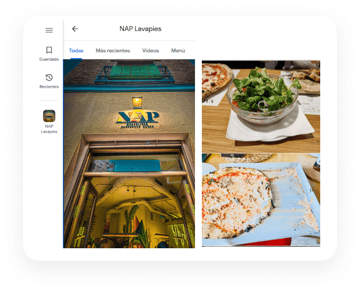 Fotografías e imágenes del negocio en Google My Business