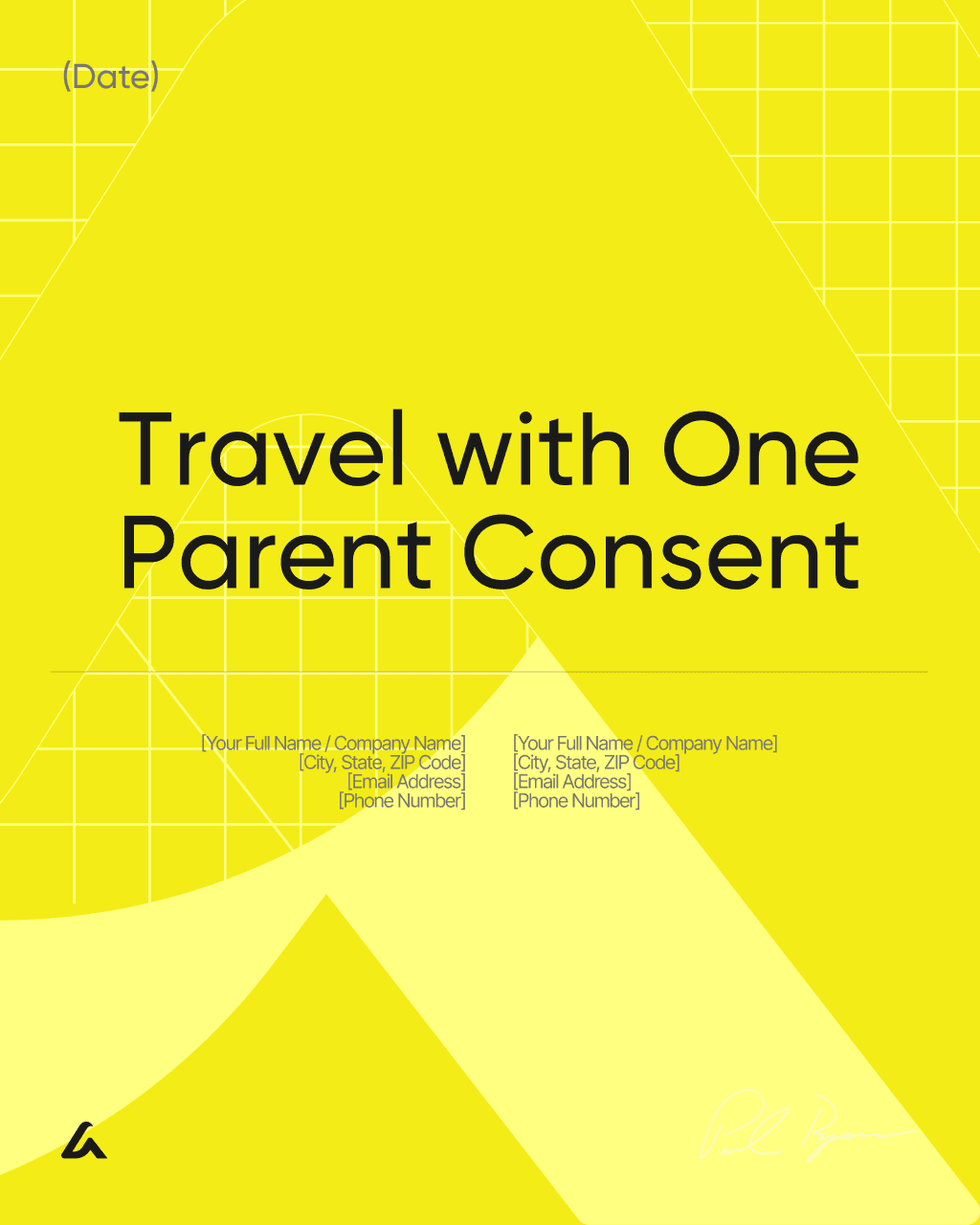 Travel with One Parent Consent