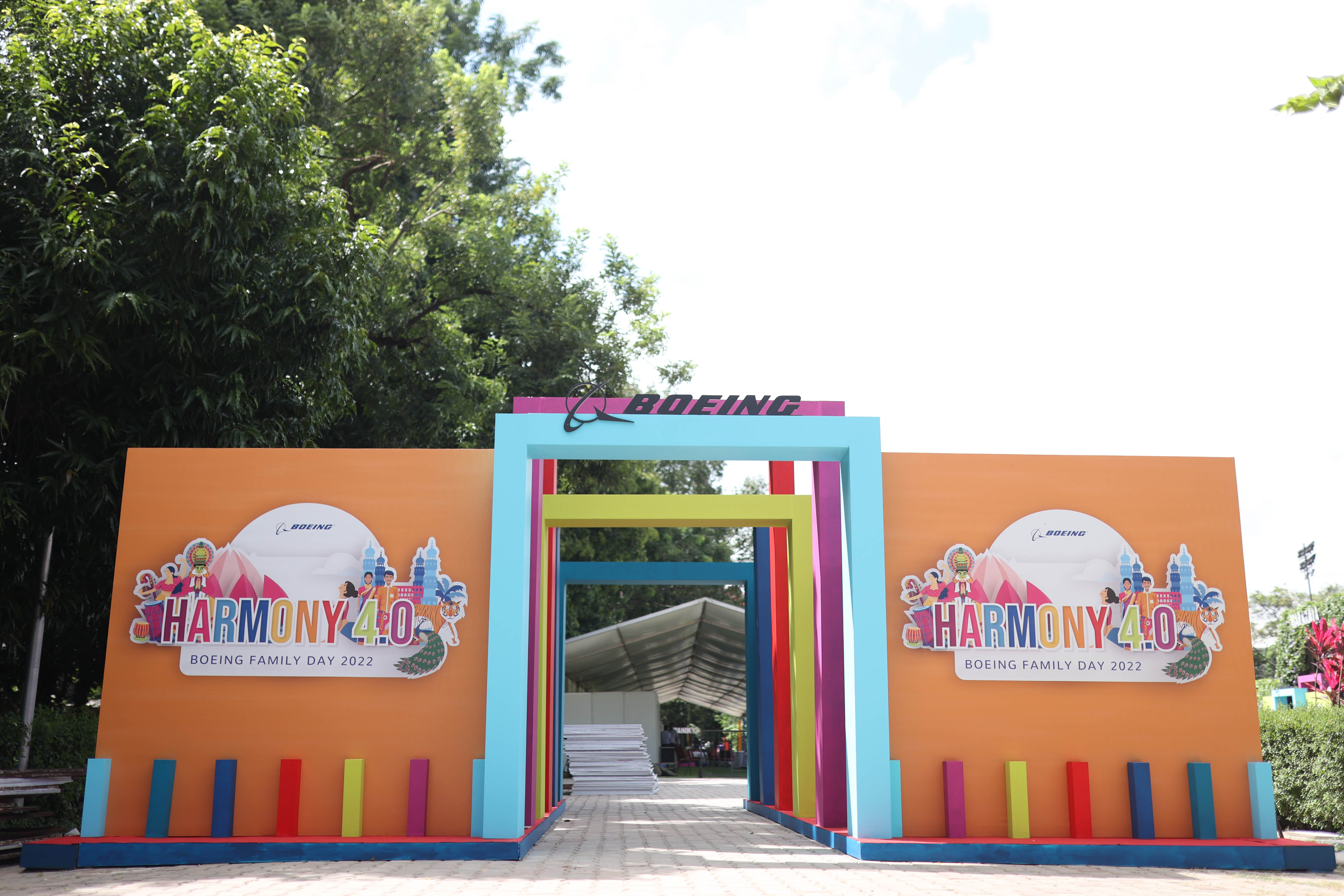 a woman with flowers