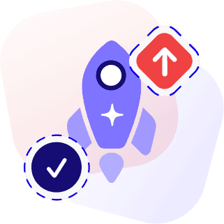 Industry blueprint statrups growth icon