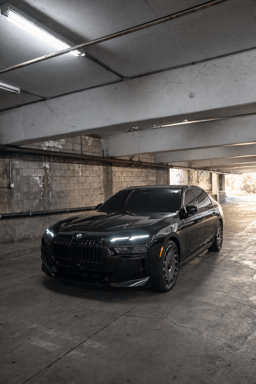 BMW 740i luxury sedan