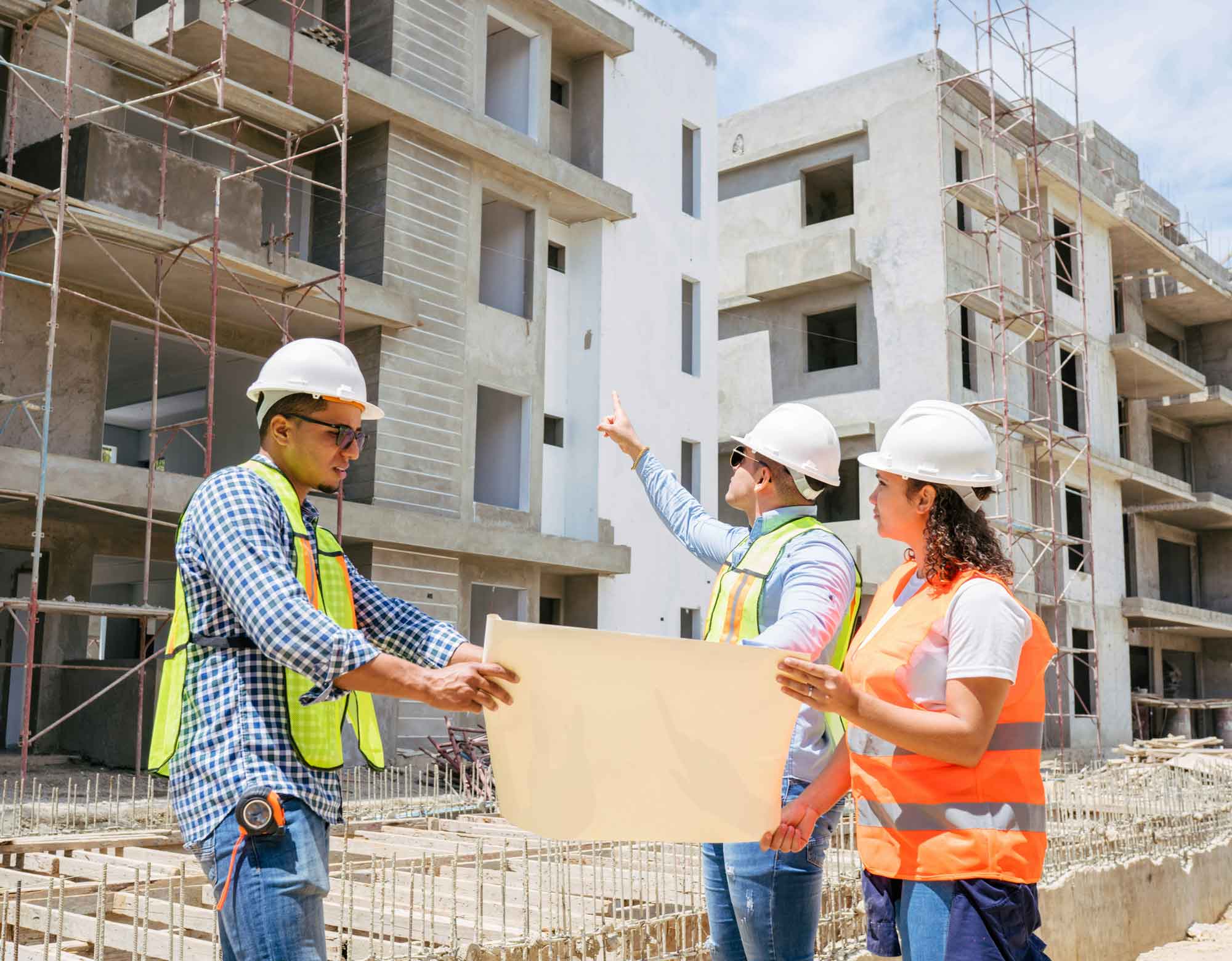 Troubled real estate construction project in turnaround process