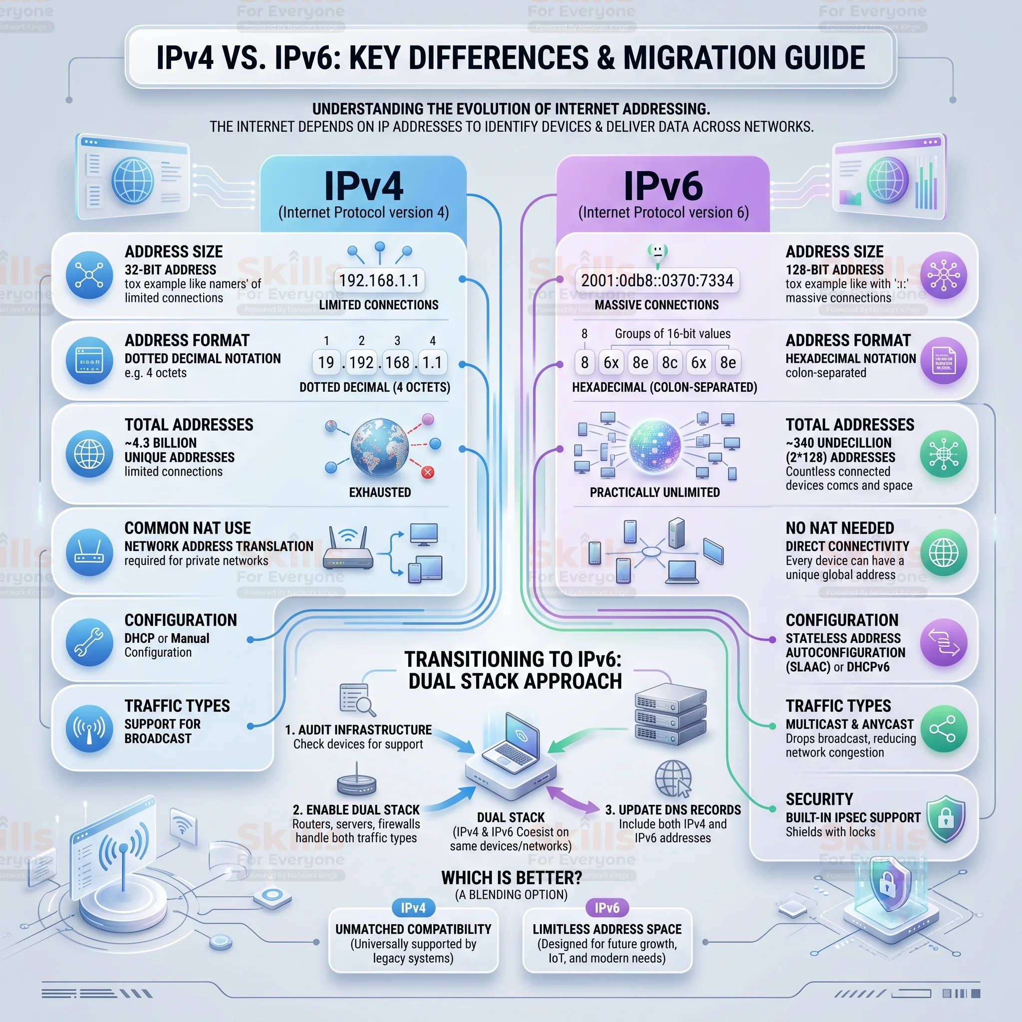 ipv4 vs ipv6