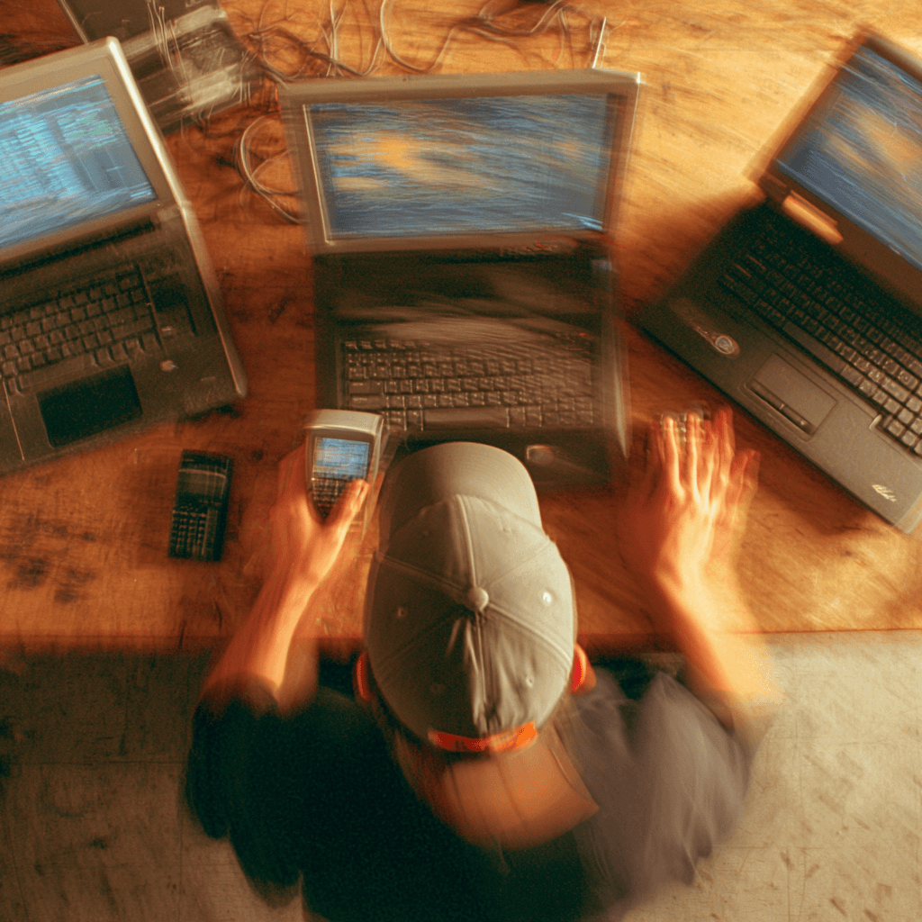 multitasking-man-with-screens