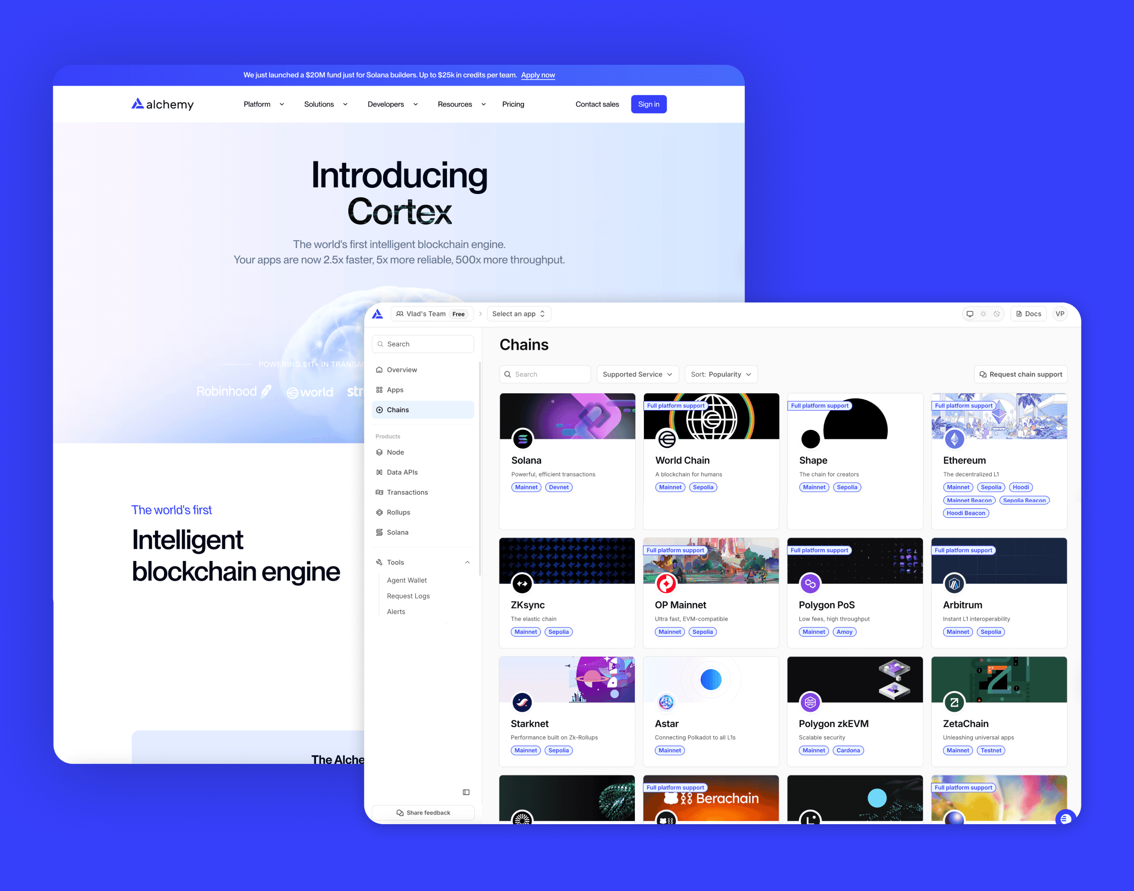 Designing for Web3 and blockchain infrastructure