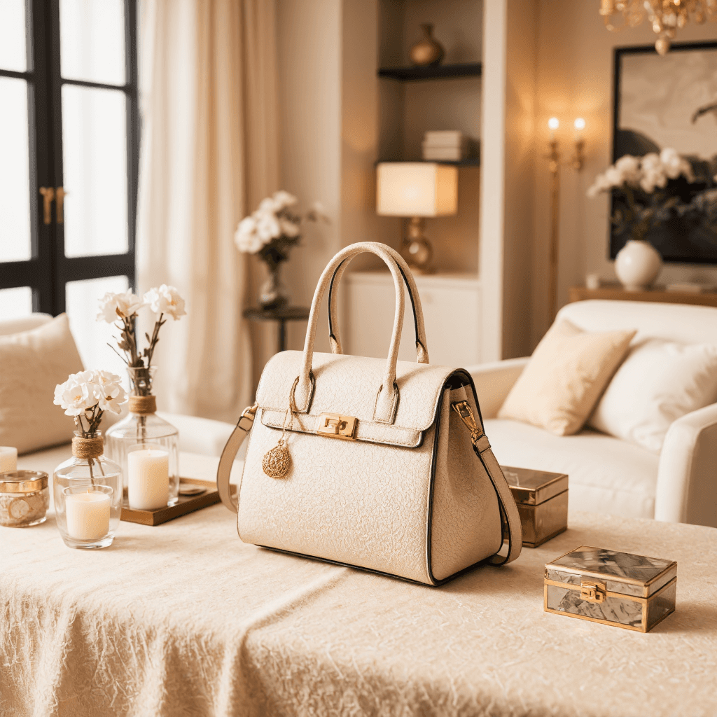 product photography of handbag