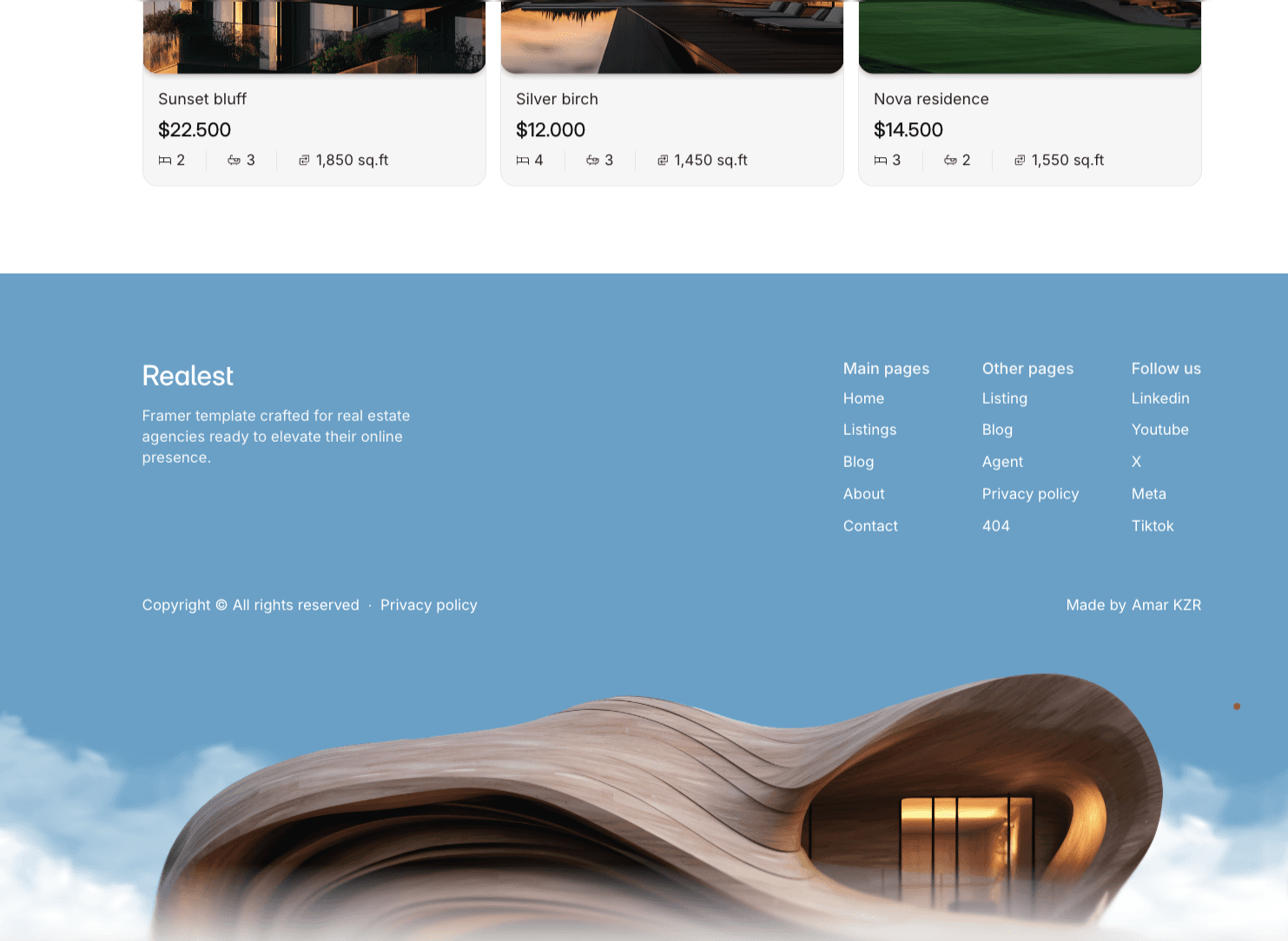 Visual representation of structured content sections improving readability and user understanding