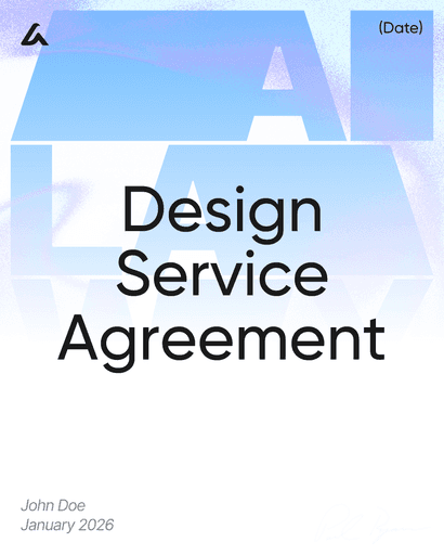 Design Service Agreement Template