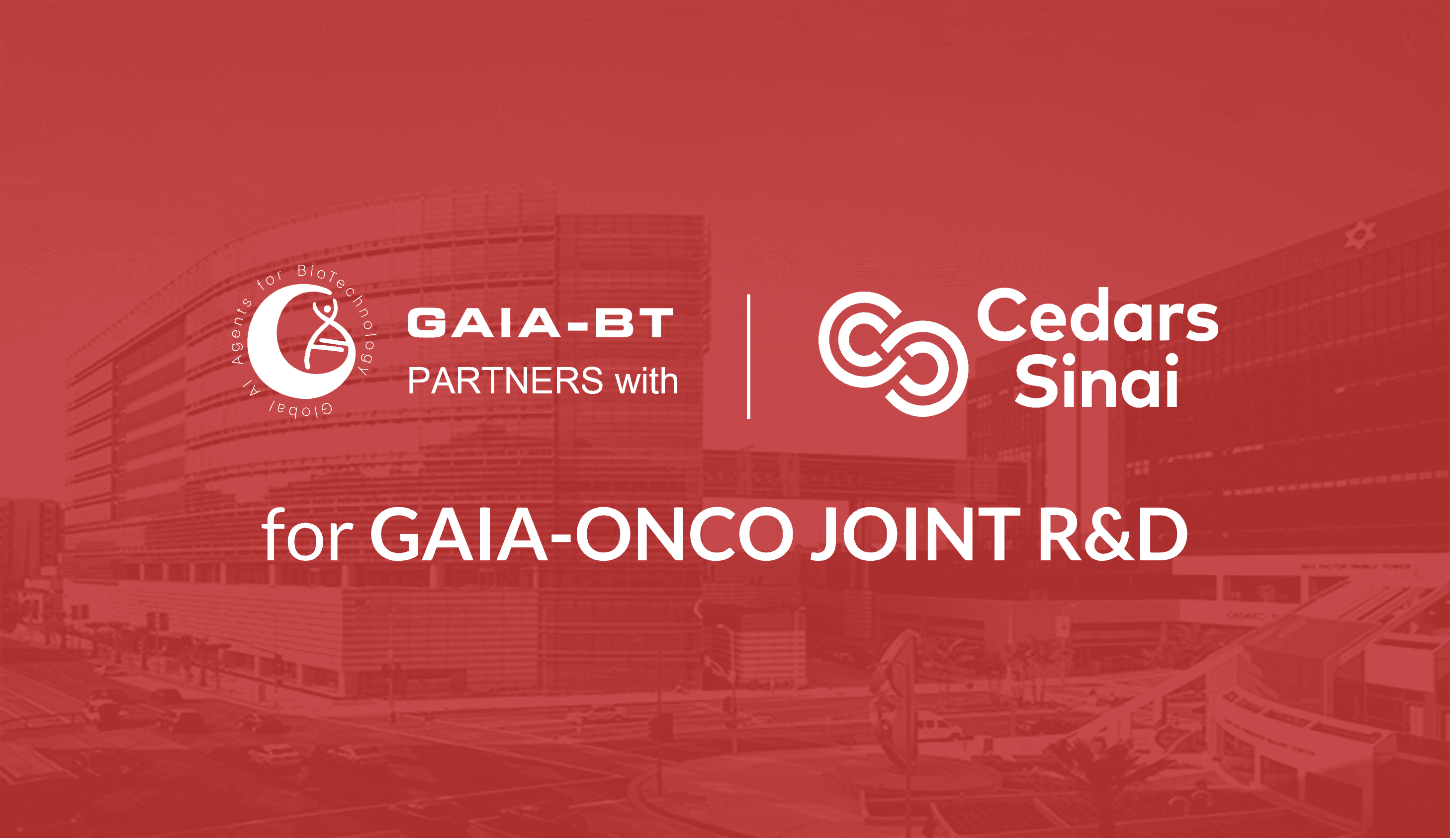 GAIA-BT Partners with Cedars-Sinai for GAIA-Onco Joint R&D