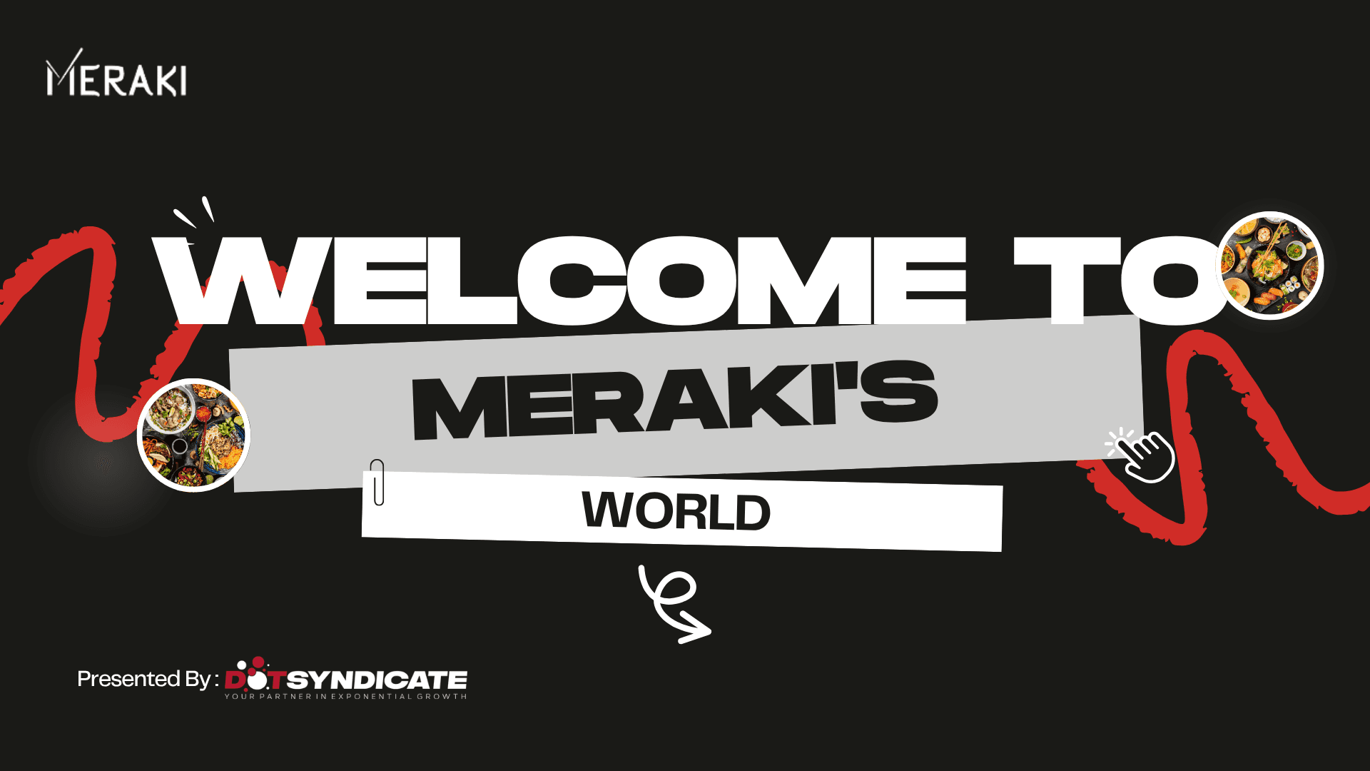 Meraki Pitch deck x Dotsyndicate social media 