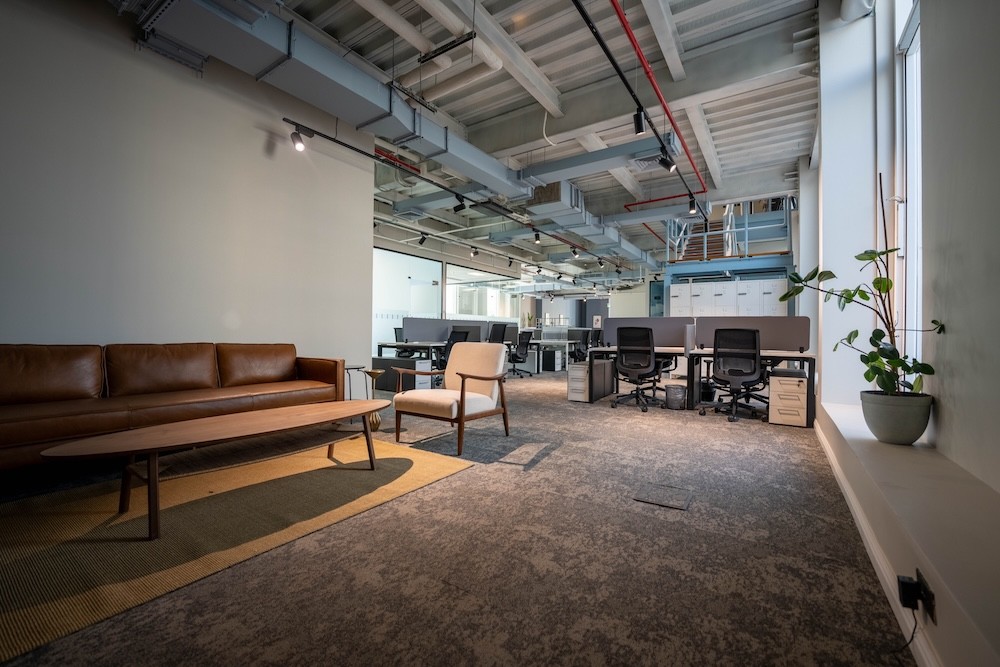 Lobby entrance at DIOM Rubeen 209 headquarters in Riyadh