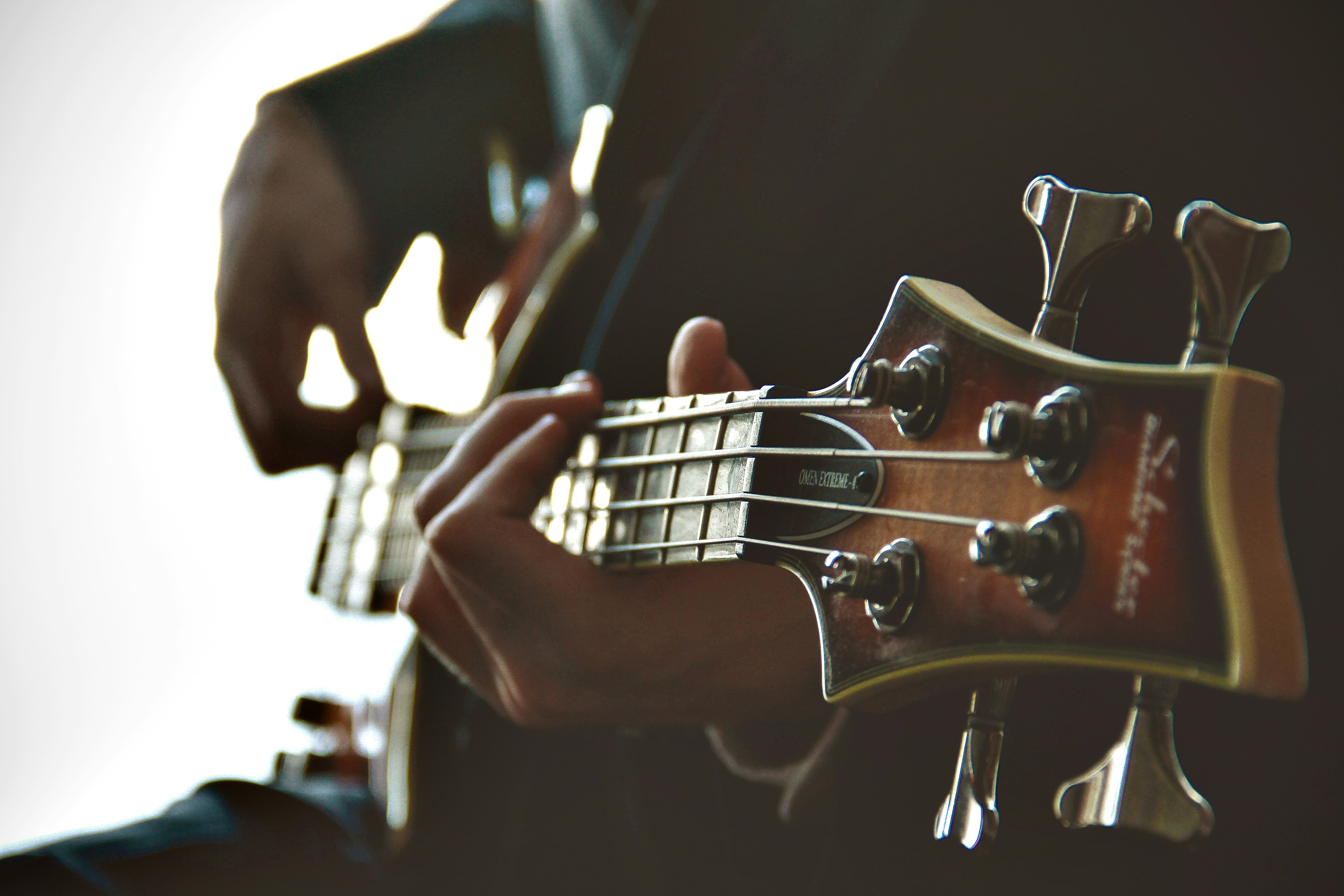 guy playing guitar