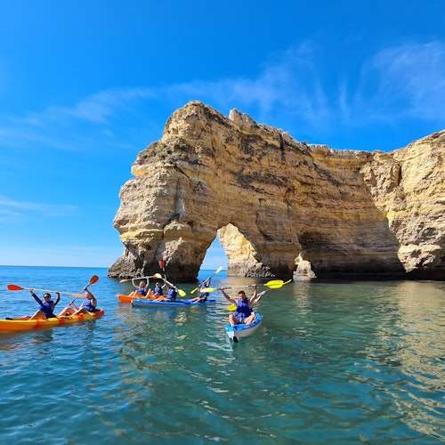 Špilja Benagil: Vođena tura kajakom s plaže Benagil, ulaznice u Lagoai