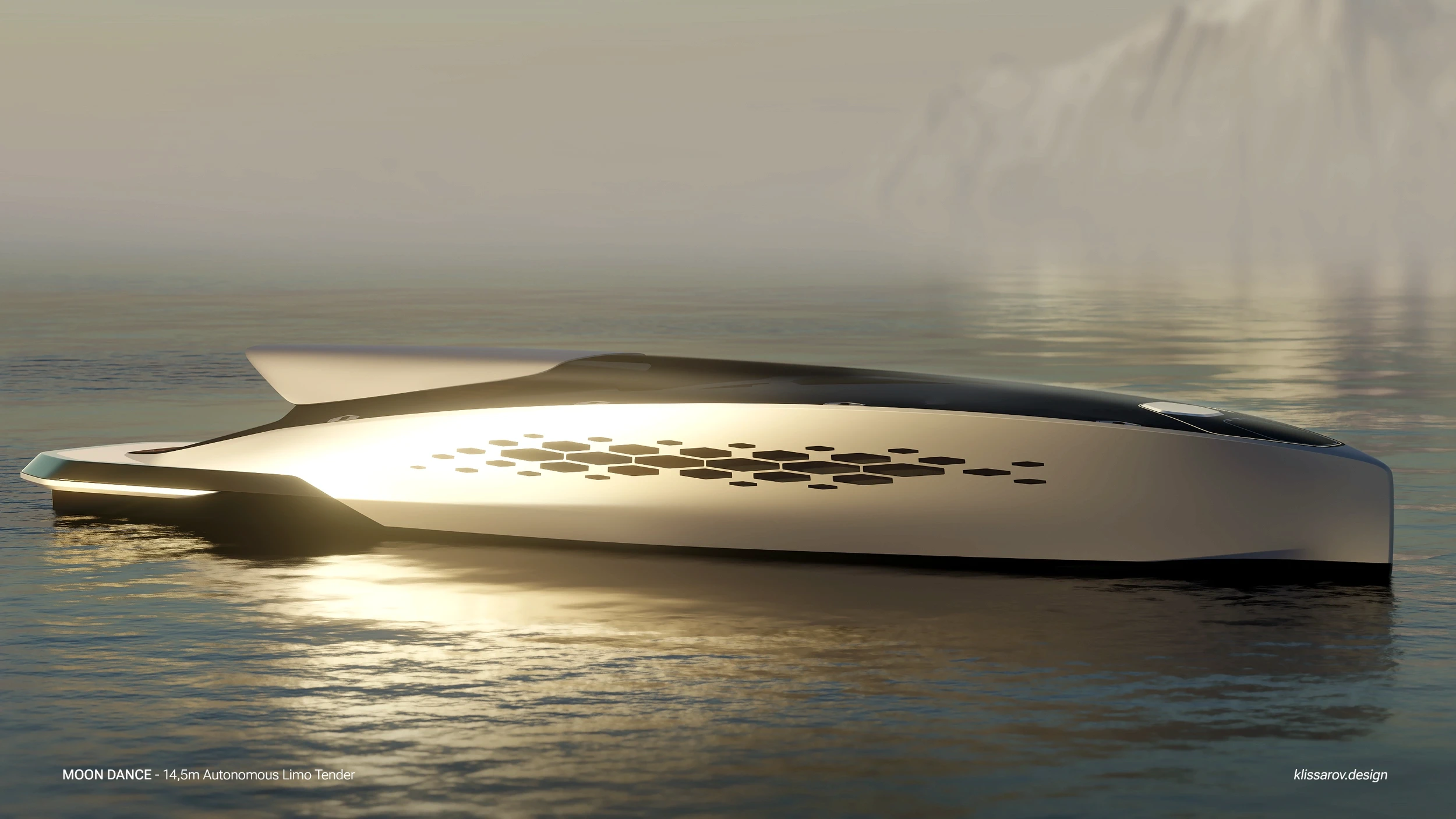 limo tender front view