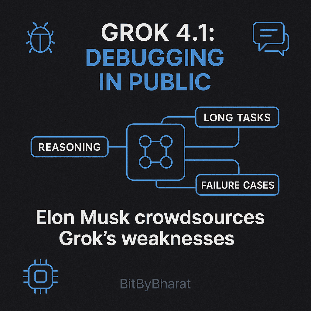 Elon Musk crowdsources Grok’s weaknesses