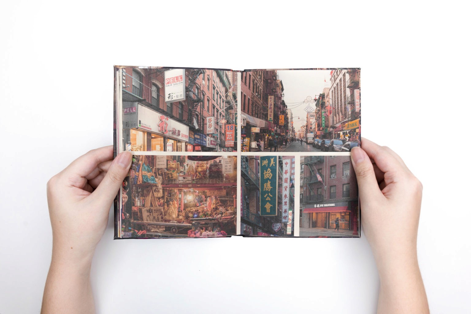 Book spread from 37 Years, 5 Weeks, 1 Day by Fay Qiu