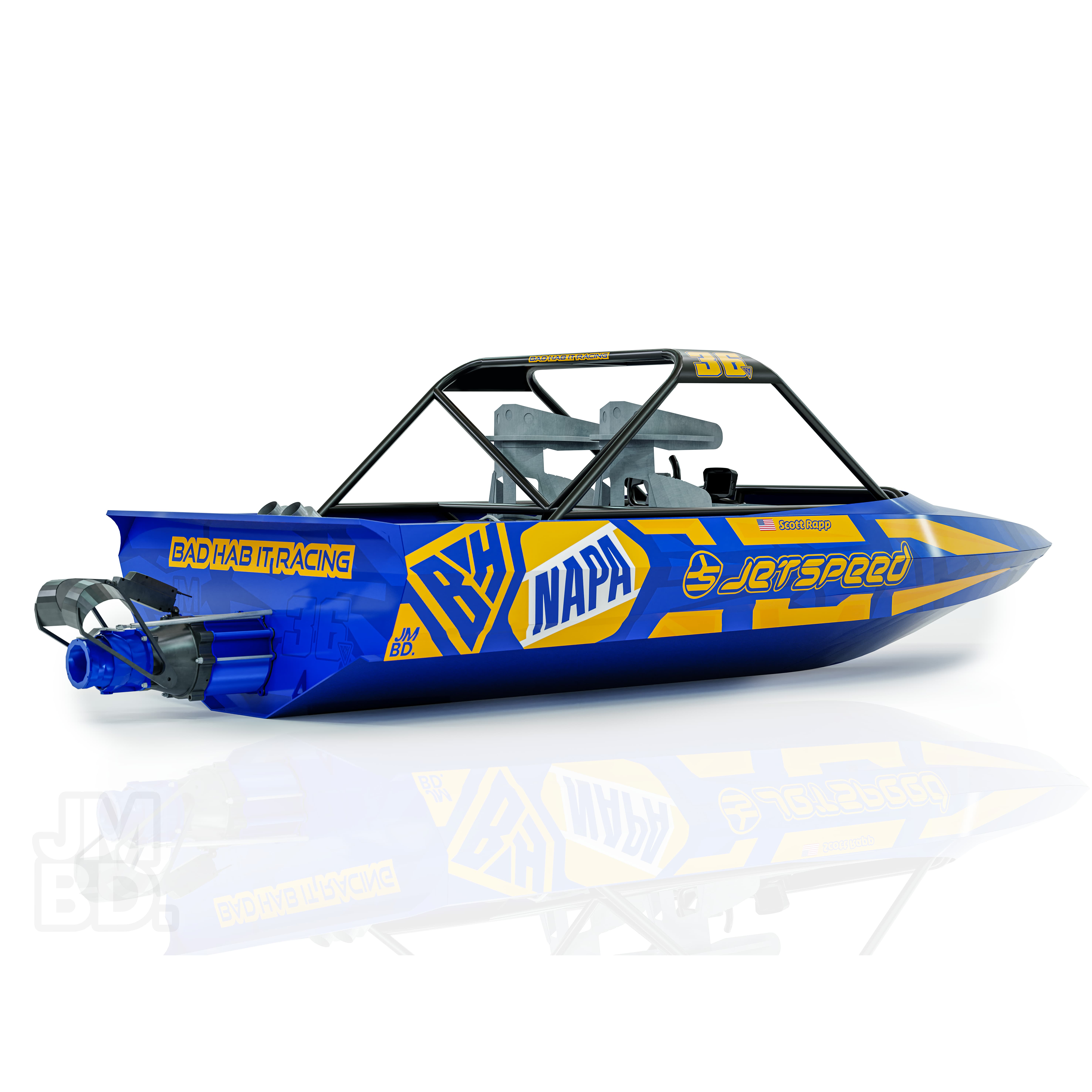 BAD HABIT RACING X NAPA LIVERY CONCEPT