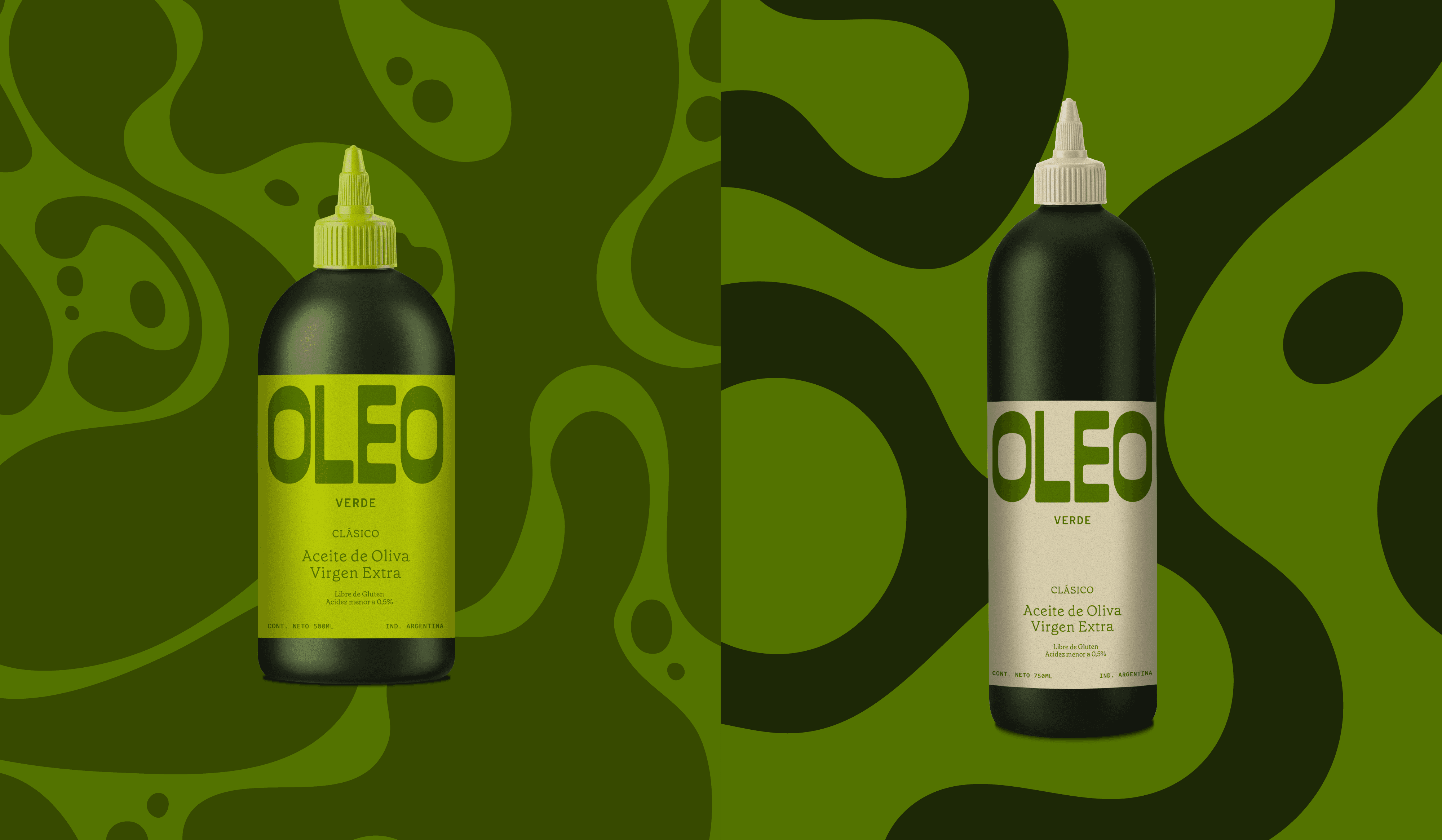 Olive Oil Brand Pack Design