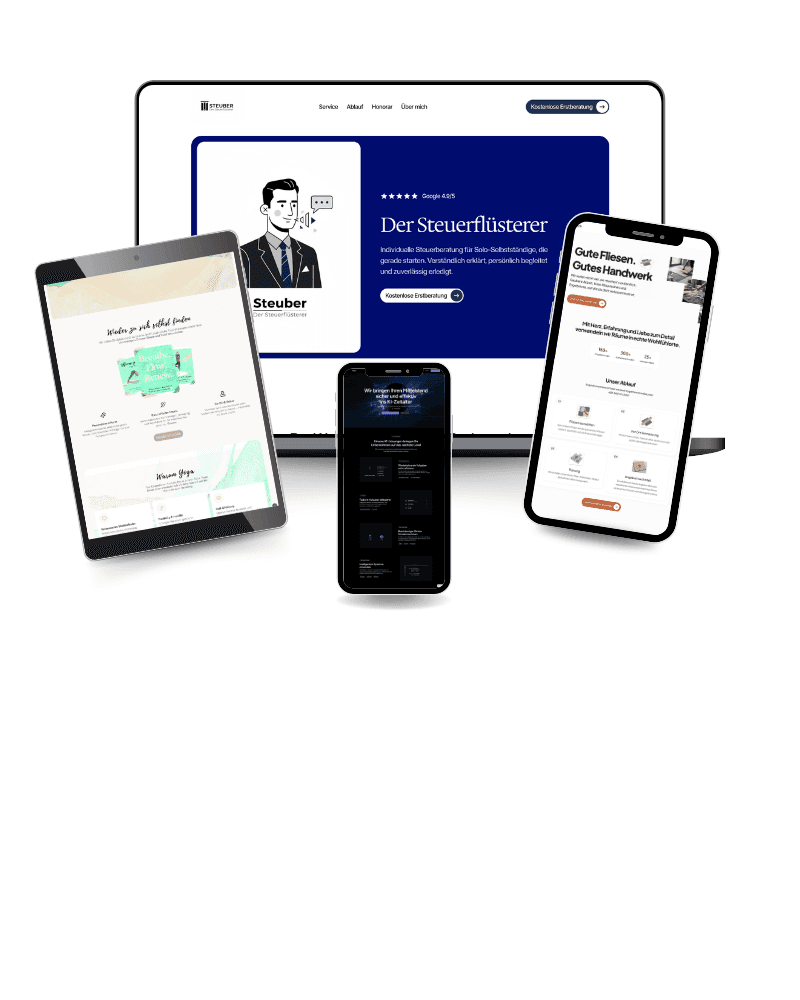 Angebot Webseiten & Landingpages