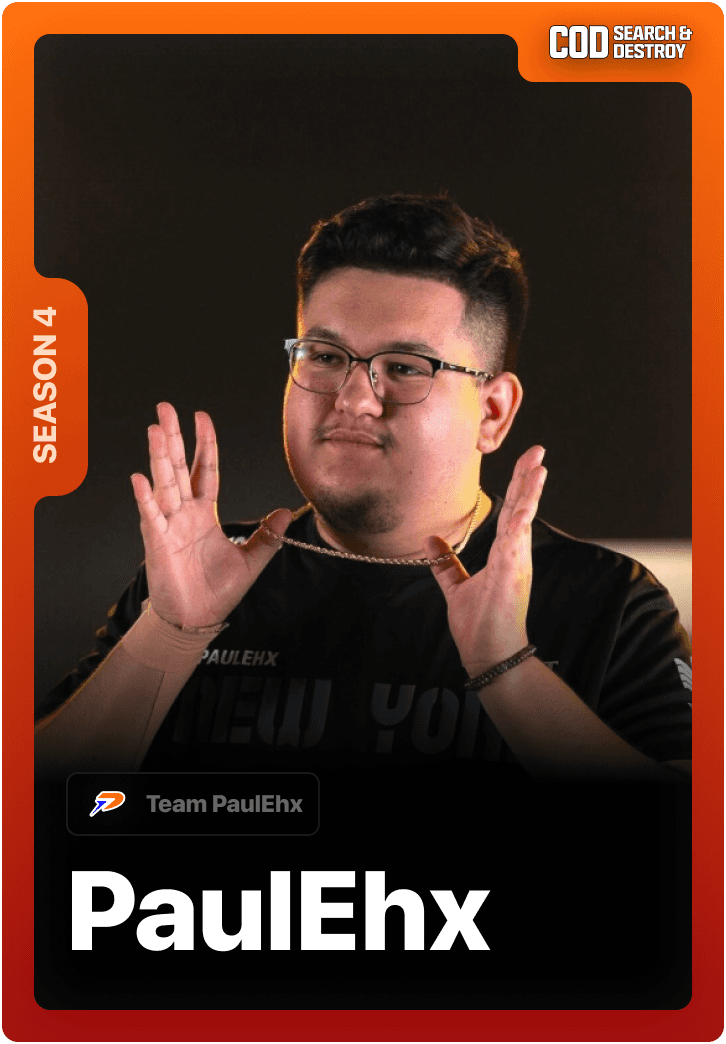 PaulEhx Call of Duty pro gamer competing in 1v1Me esports staking league