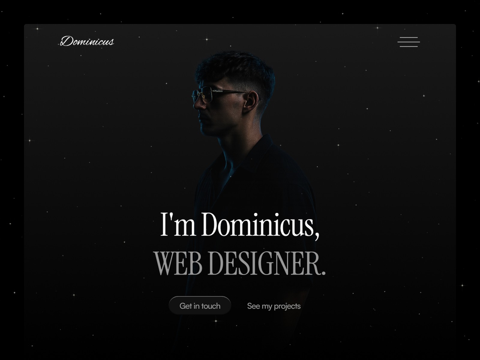 Dominicus — 极简现代作品集网站设计灵感