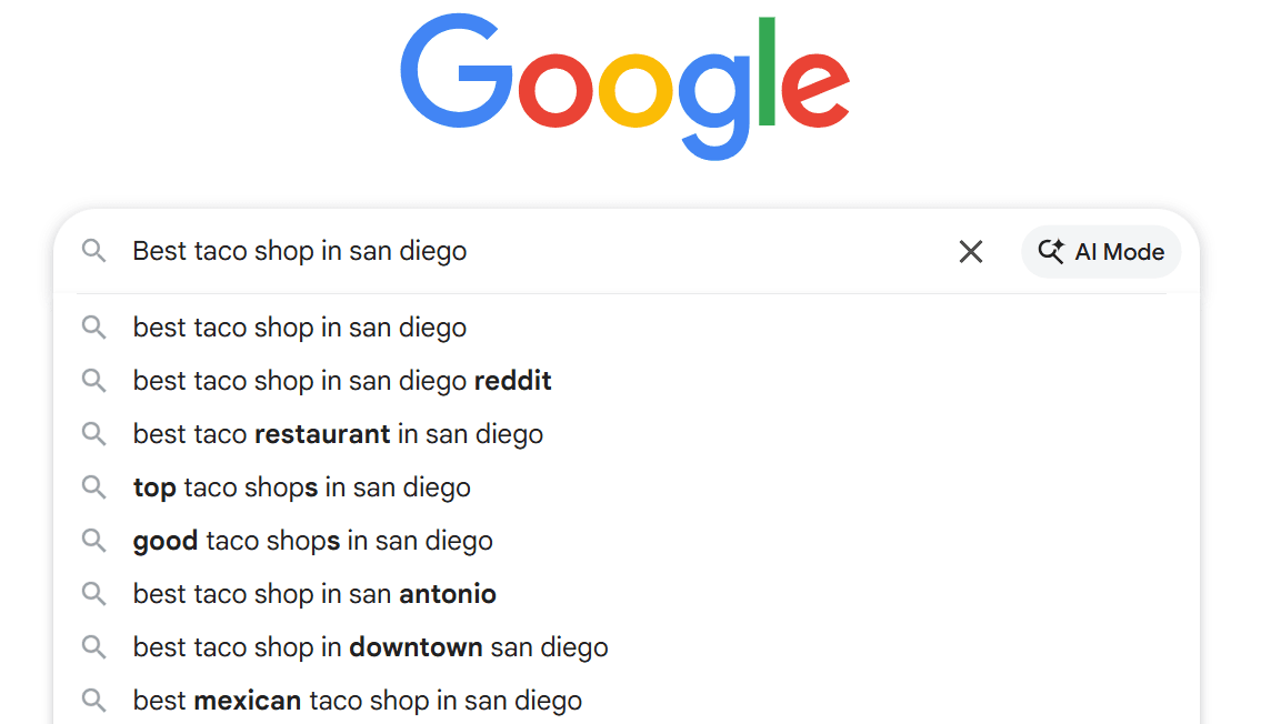 Google Web search