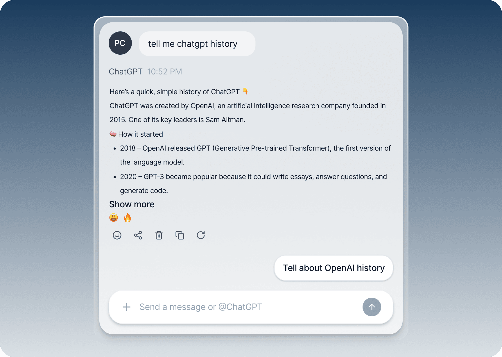 GROUP CHAT IN CONVERSATIONAL AI