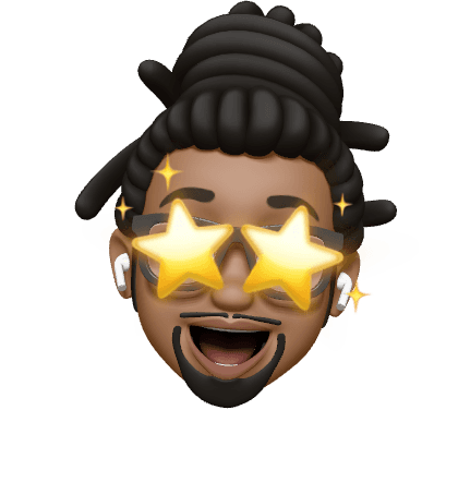 Smiling Memoji face