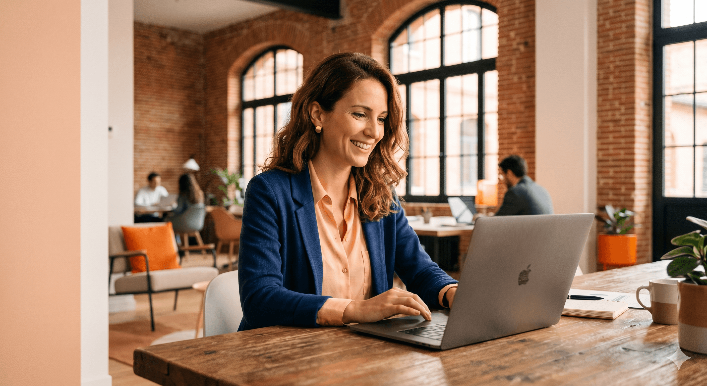 Professionnelle toulousaine réalisant son bilan de compétences en ligne depuis Toulouse