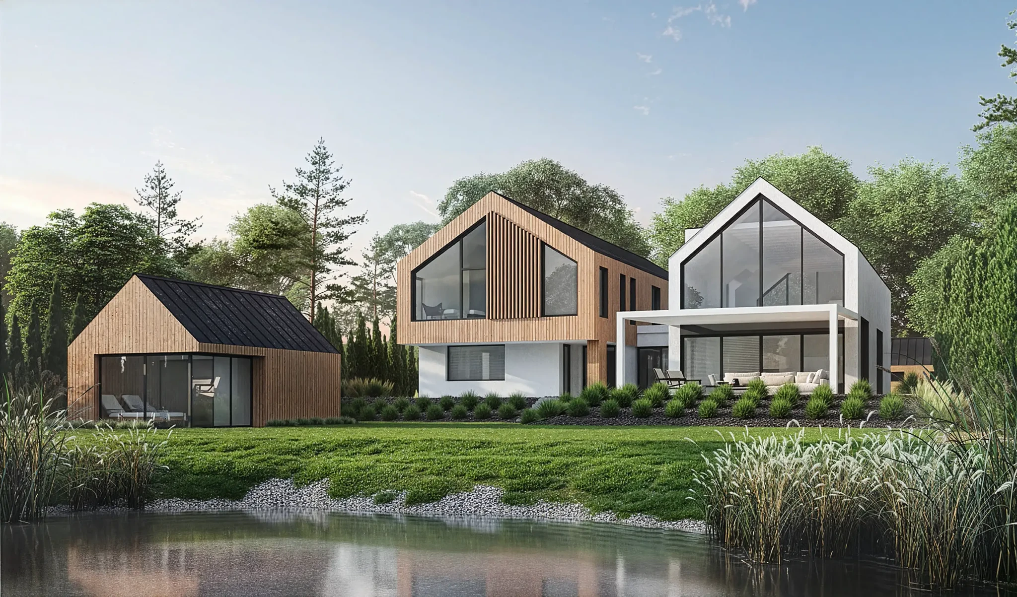 Wizualizacja domu jednorodzinnego