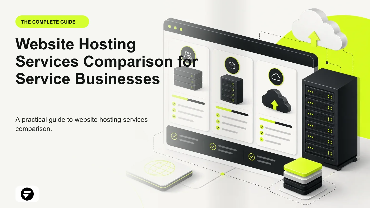 website hosting services comparison — Dashboard interface showcasing website hosting services options. for Frummerin Digital