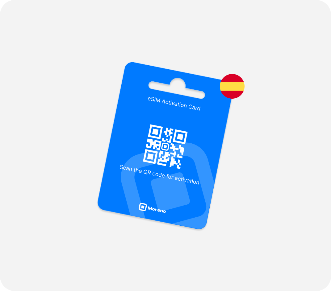 Spanish eSIM Card