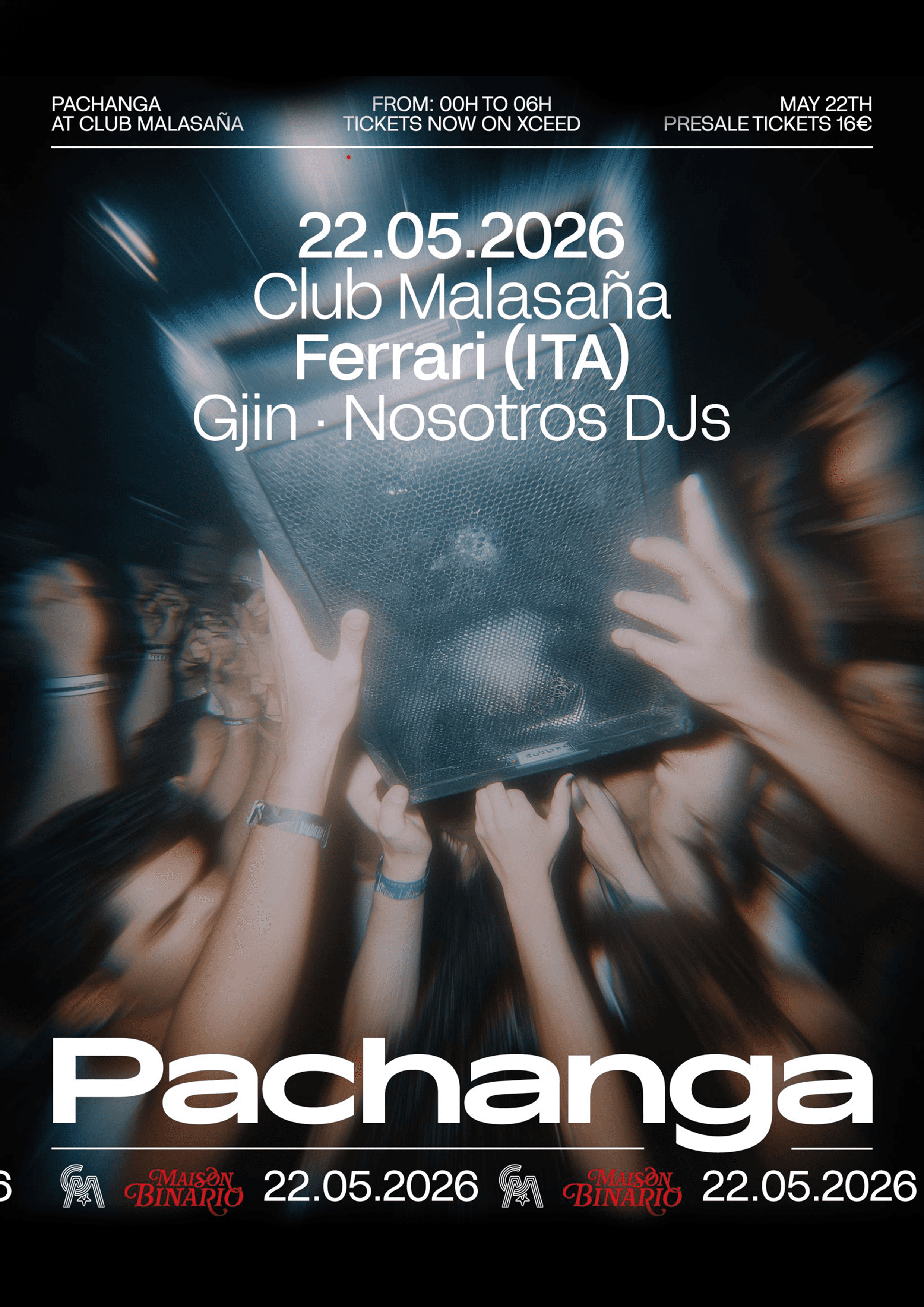MAISON BINARIO x PACHANGA