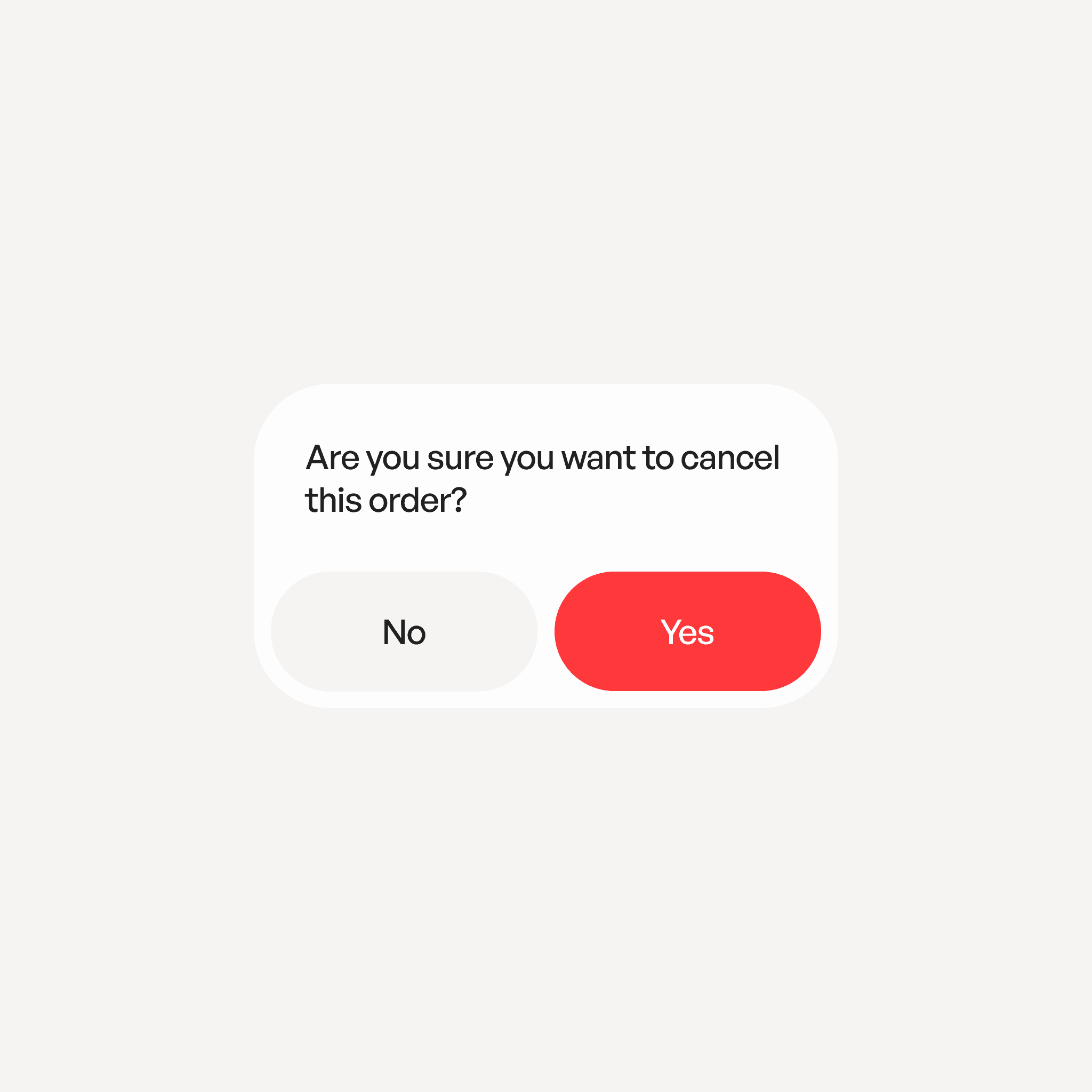 Alert UI component