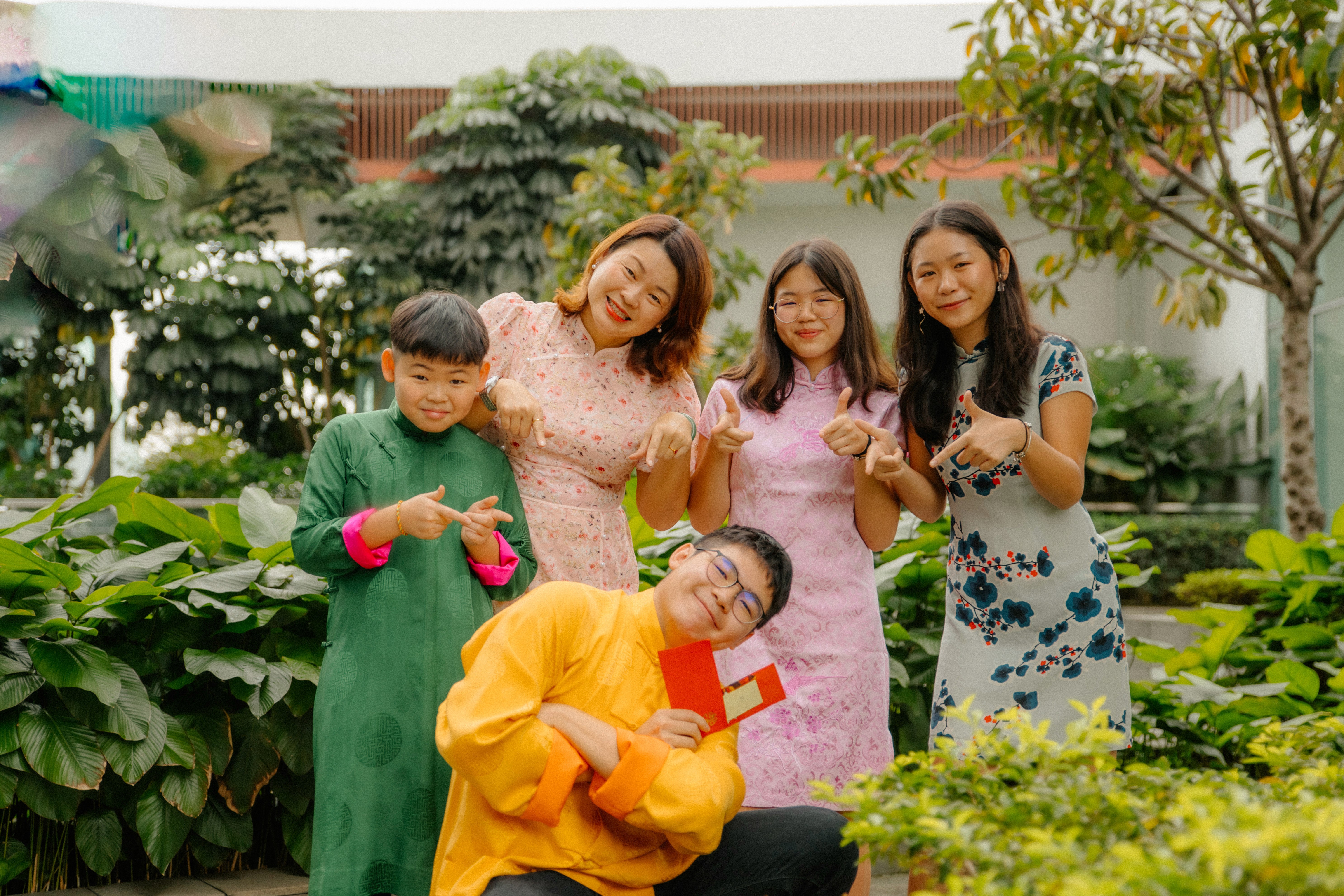 Festive family photoshoot in Singapore for Lunar New Year