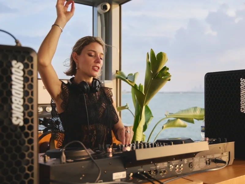 XOXO Classic charter boat rooftop deck Miami