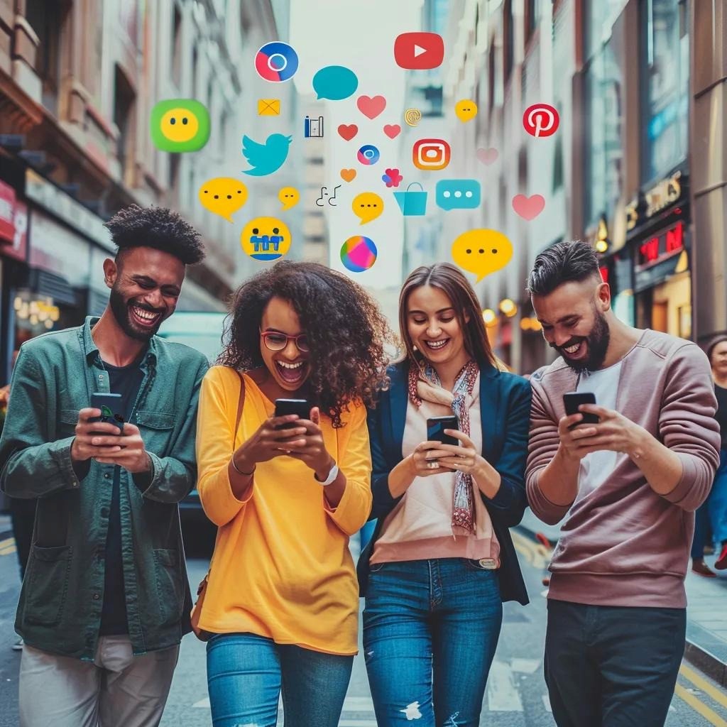 Friends co-creating content together — authentic, collaborative user-generated media