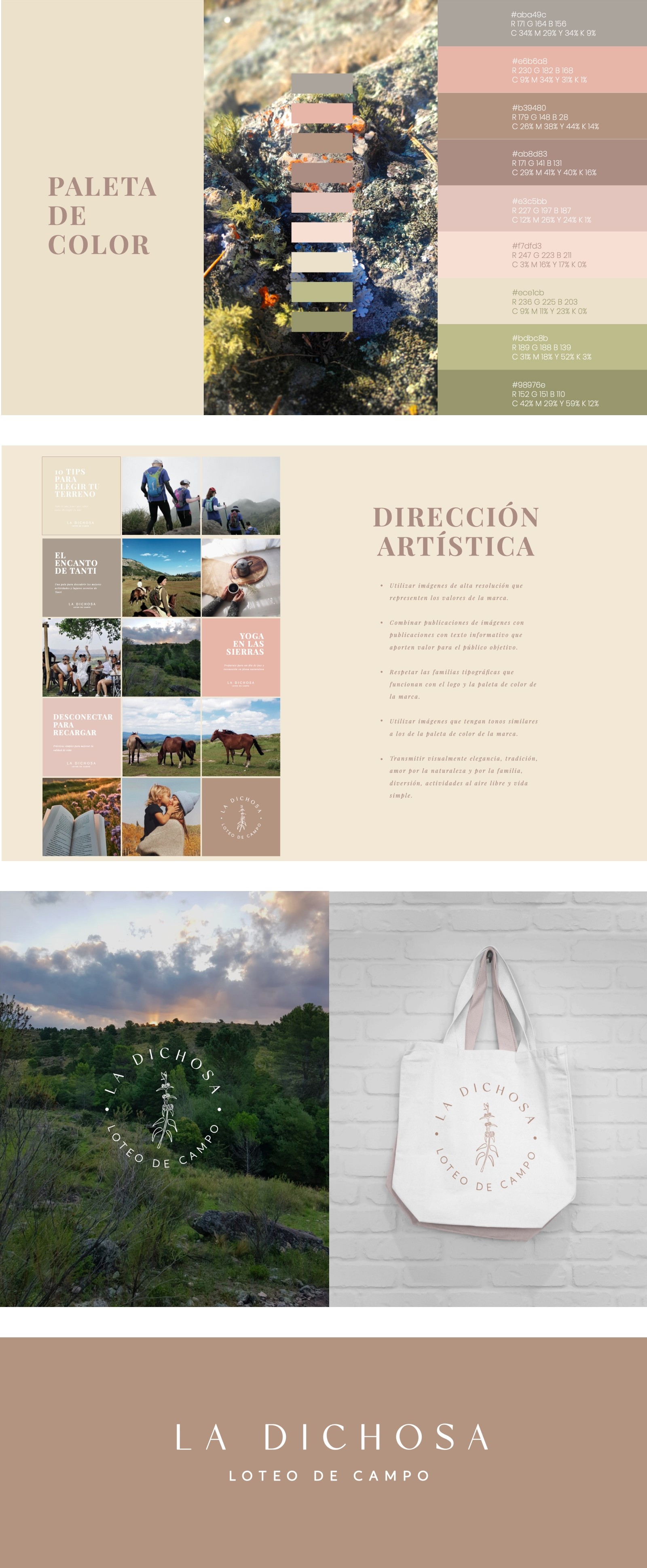 Brand book La Dichosa