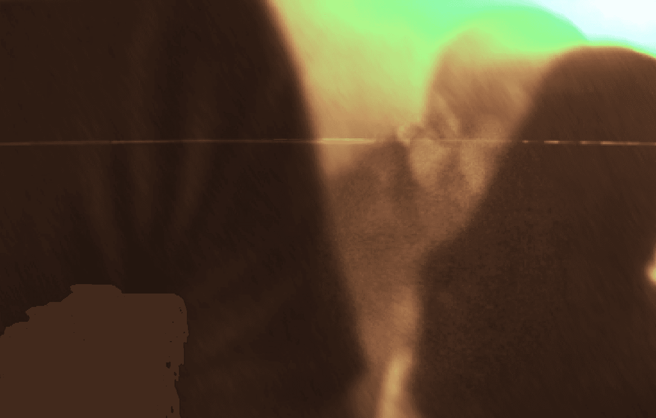 a man wearing a headphone and standing